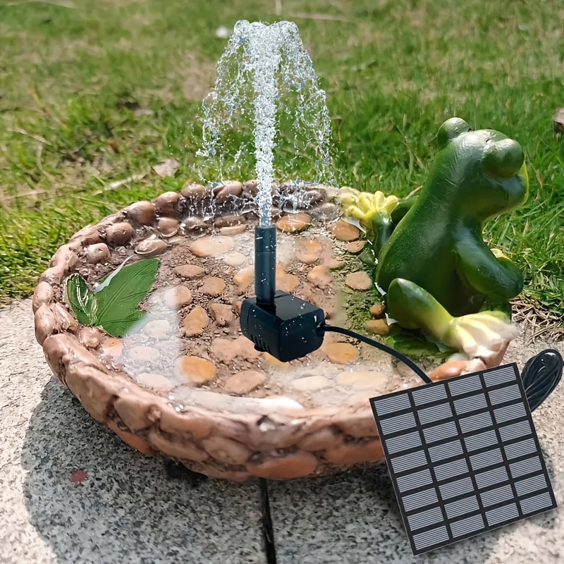 Solar Pool Pump Kit - Zonnefontein met 6 sproeiers - 1,4