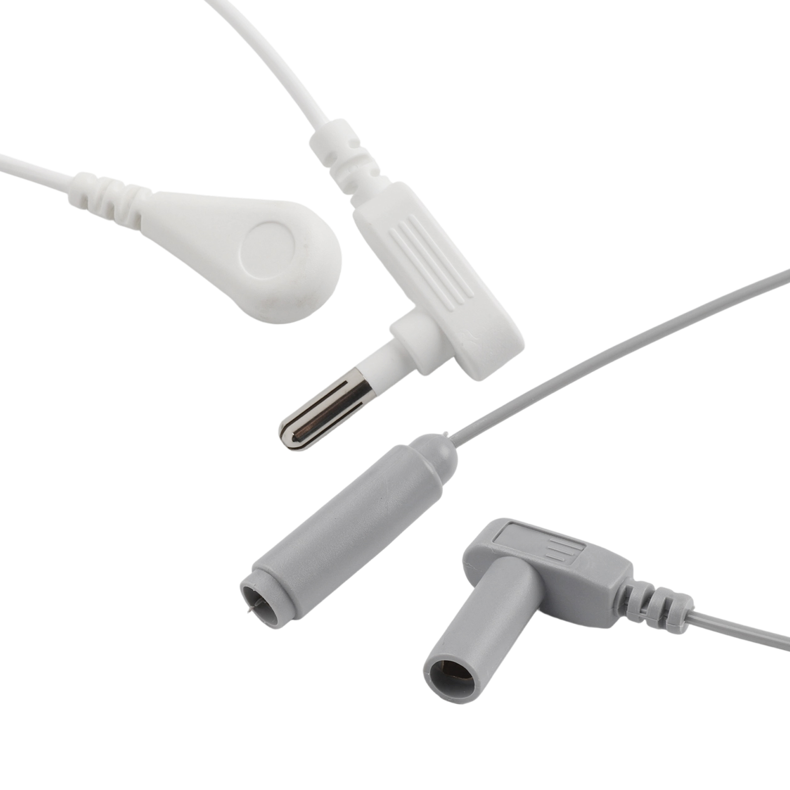 Earthing Grounding Rod - 30cm aardingsstaaf met twee aardingsdraden voor