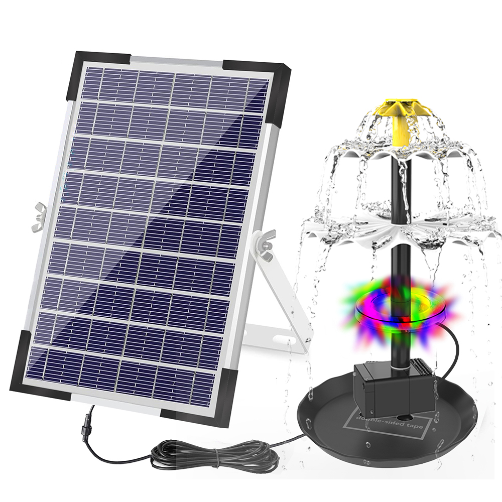Solar Pool Pump Kit - Zonne-Energie Fonteinpomp Voor Vogel Bad Met