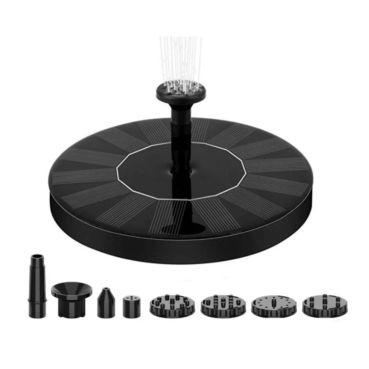 Solar Pool Pump Kit - Zonnefonteinpomp voor vogelbad, drijvende zonnefontein met