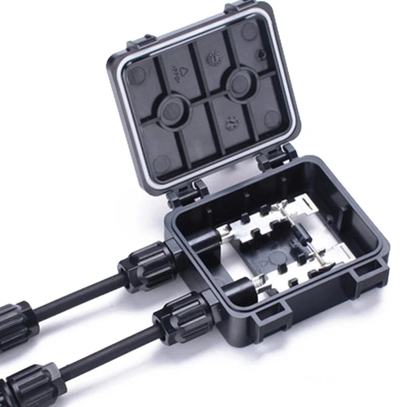 Waterproof Junction Box Solar - Waterdichte zonne-energie aansluitdoos voor bedrading van