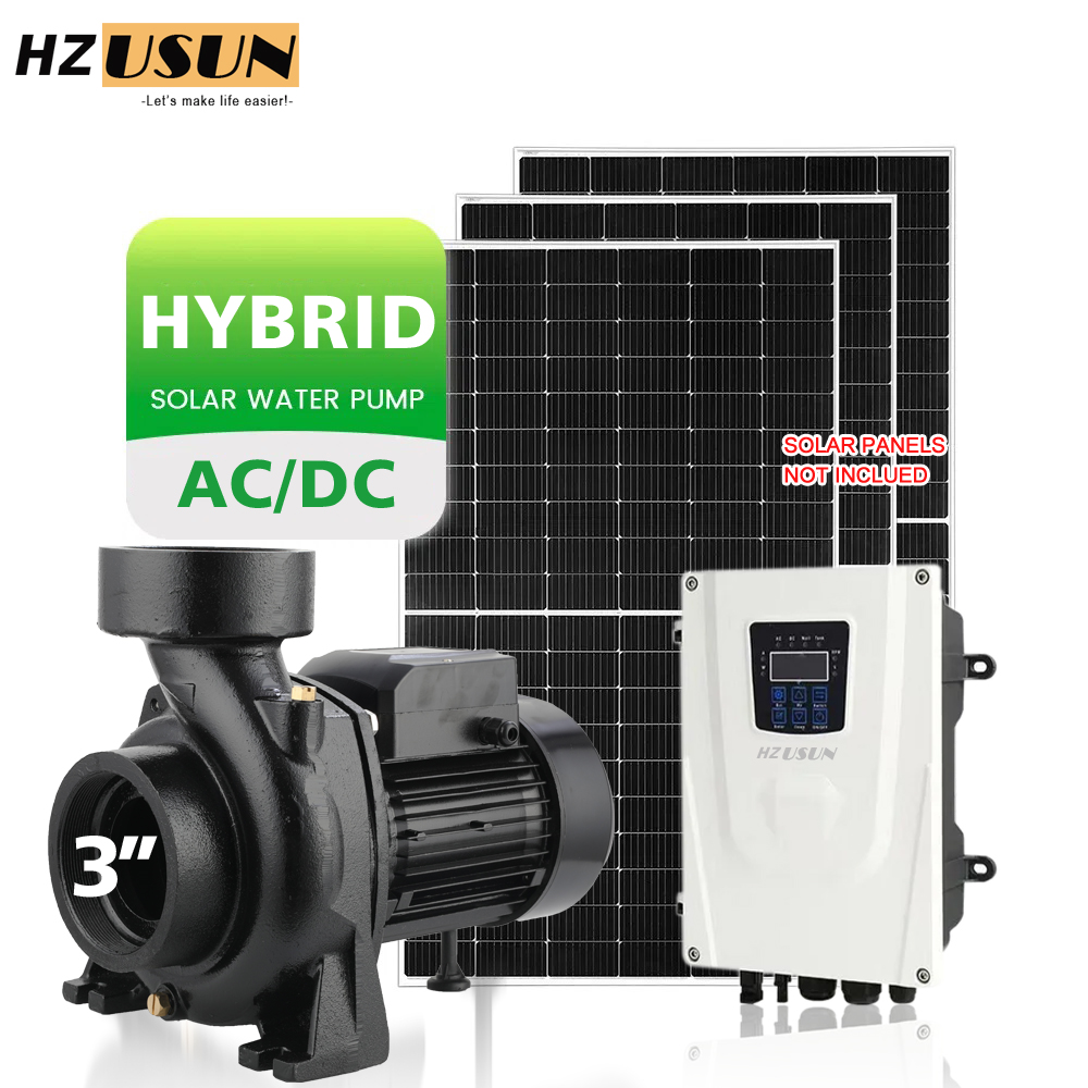 Solar Pool Pump Kit - 2 HP AC DC hoog volume