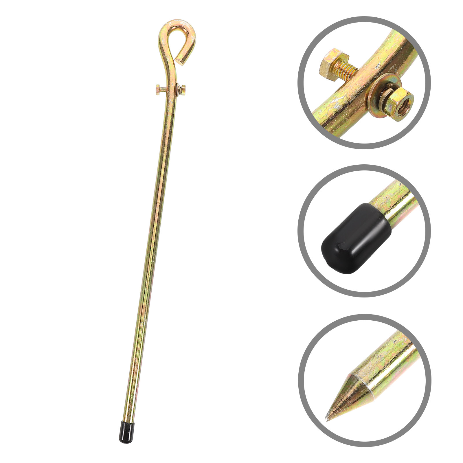 Earthing Grounding Rod - 1Set Draagbare Aardingsstok Compacte Aardingsstaaf Elektrische