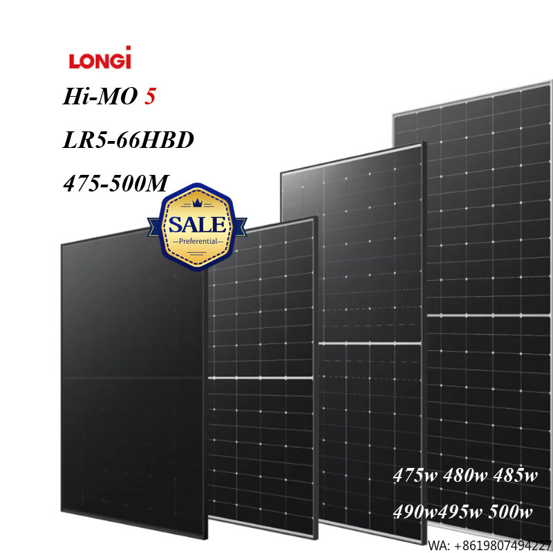 Longi Panel Lr5 - Longi Hi-MO 5 LR5-66HBD 475-500M Hoogwaardig
