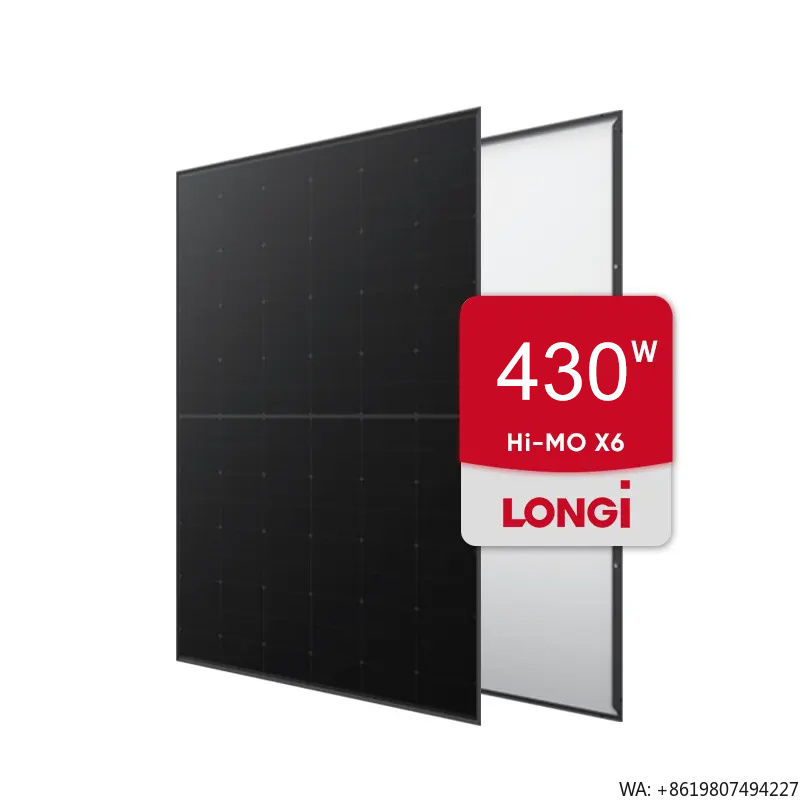 Longi Panel Lr5 - Longi Hi-MO X6 Artist LR5-54HTDB 420-435M