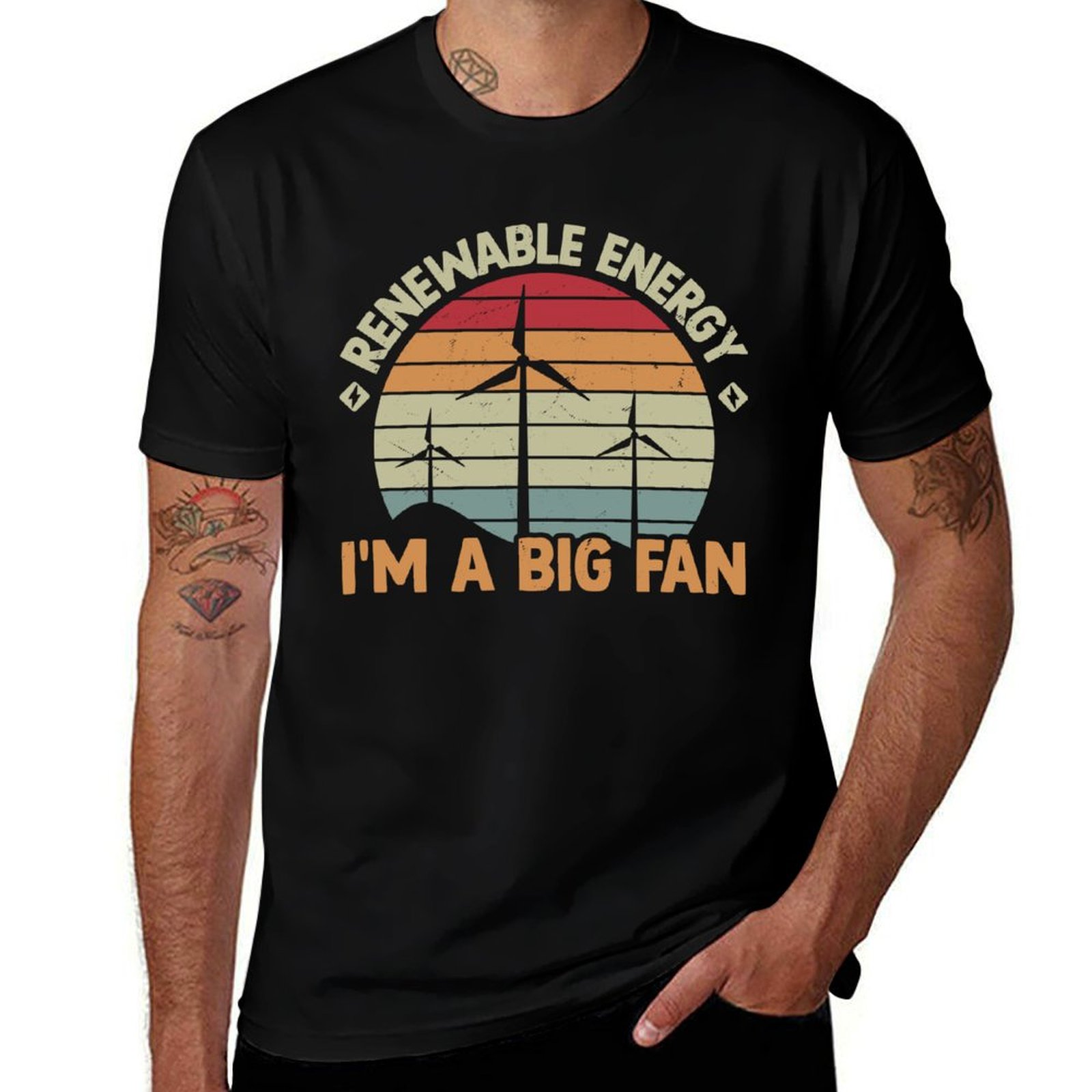 Renewable Energy Work - Energy Lover-kleding voor duurzame energie T-shirt