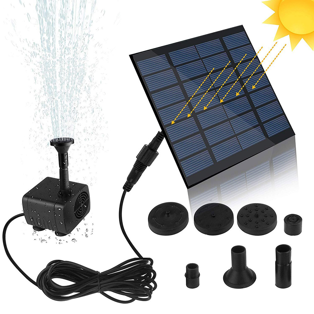 Solar Pool Pump Kit - Mini Solar Fontein Pomp Waterpomp Power