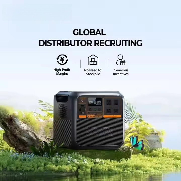 Draagbare zonnegenerator AC180 - Renewable Energy Generation recensie en prijs