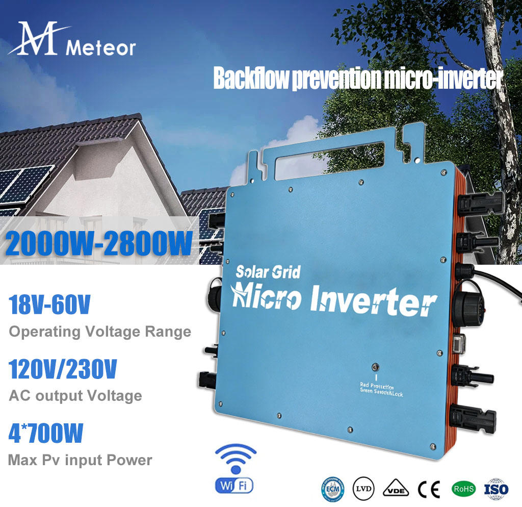 2800W 2400W 2000W Terugstroomb - Grid Tie Micro Inverter recensie en prijs