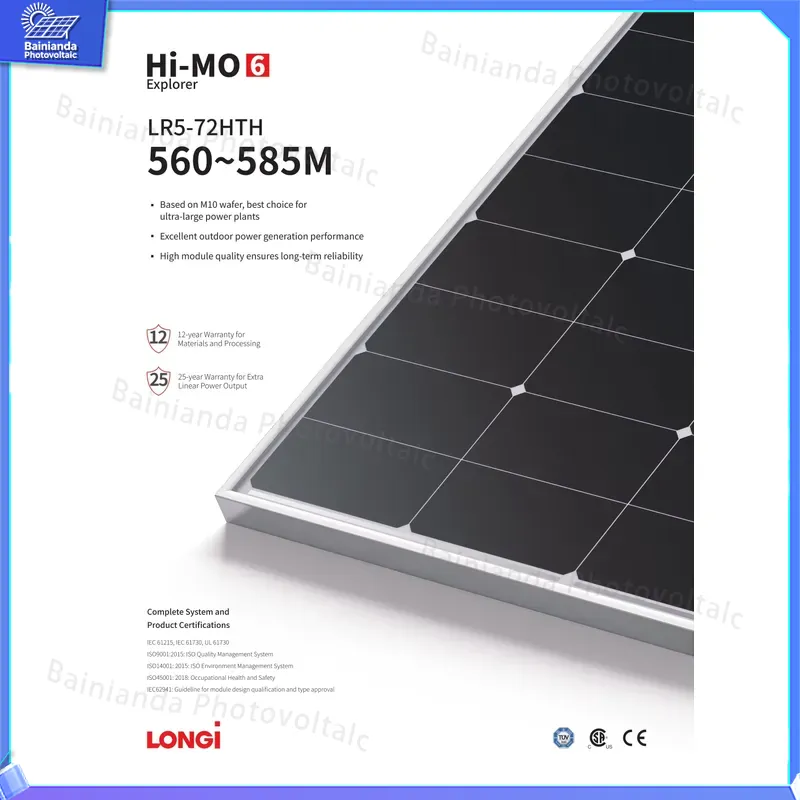 LONGi Solar Panel Hi-MO X6 Exp - Longi Panel Lr5 recensie en prijs