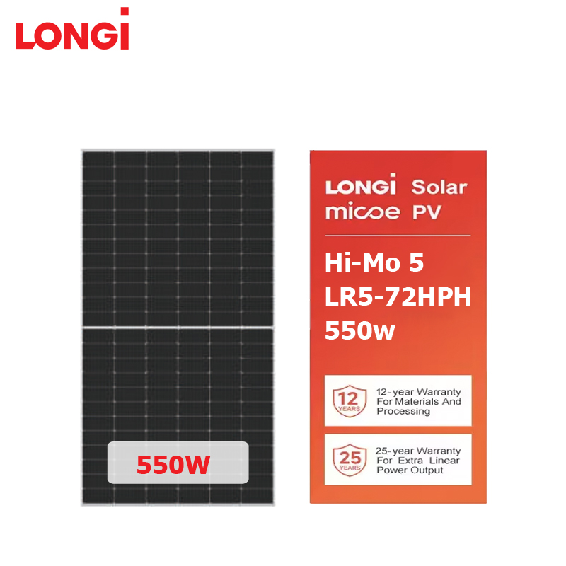 Longi Hi-Mo 5 LR5-72HPH 550W H - Longi Panel Lr5 recensie en prijs
