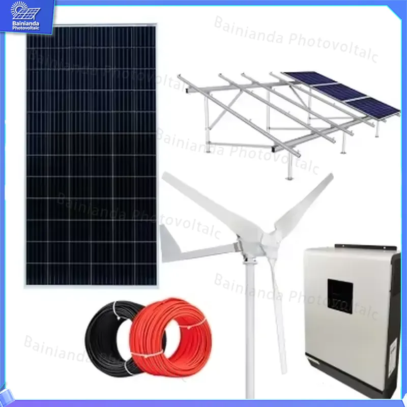 3KW 5KW 10KW Hybride Wind-zonn - Renewable Energy Generation recensie en prijs