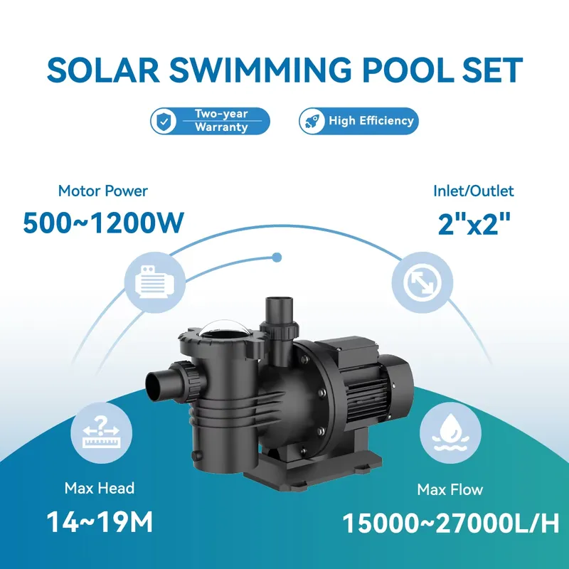 Veichi Fabrikant levert 2 inch - Solar Pool Pump Kit recensie en prijs