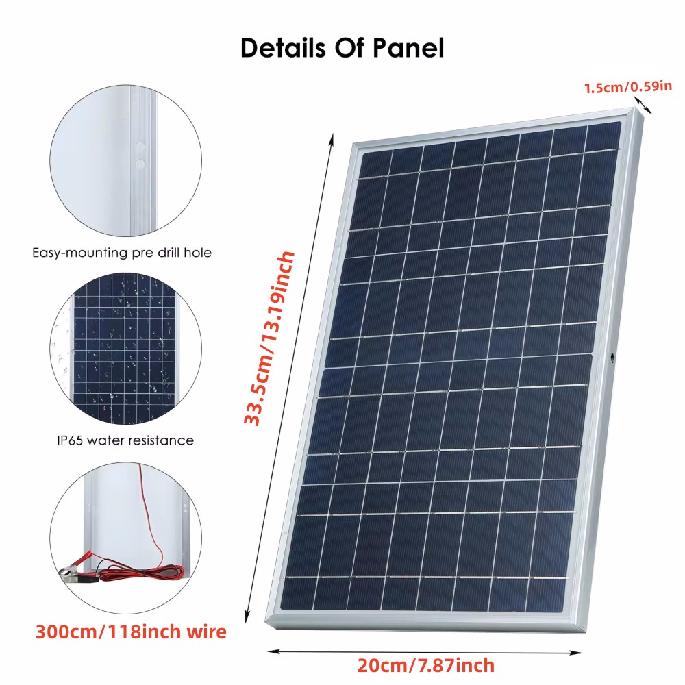 35W zonnepaneelkit Complete 12 - Renewable Energy Generation recensie en prijs